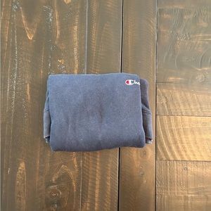 navy champion crewneck